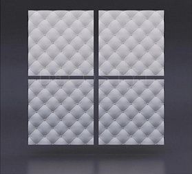 Гипсовая 3D панель DecoStyl Puff (020)